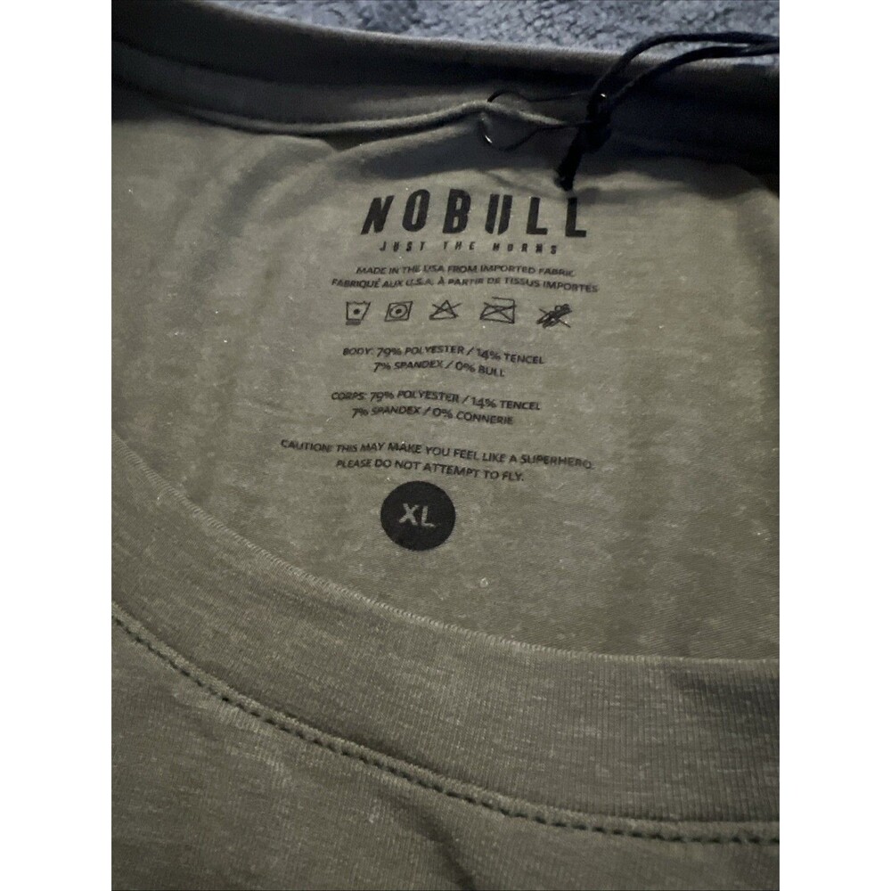 XL NOBULL TEAM Women’s Tank Green - Picture 3 of 6